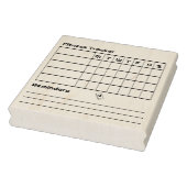 Tampons Encreurs Habits Fitness Weekly Tracker Rappels Notes (Tampon)