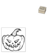 Tampons Encreurs Halloween citrouille souriant (Tamponné)
