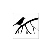 Tampons Encreurs Halloween Crow silhouette art (Impression)