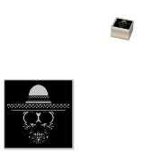 Tampons Encreurs Halloween Floral Sugar Skull (Tamponné)