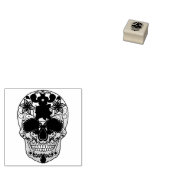 Tampons Encreurs Halloween Floral Sugar Skull (Tamponné)