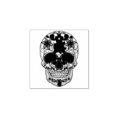 Tampons Encreurs Halloween Floral Sugar Skull (Impression)