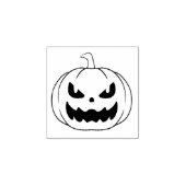 Tampons Encreurs Halloween Jack O'Lantern Citrouille Line Art (Impression)