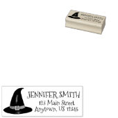 Tampons Encreurs Halloween Maison hantée Pointy Sorcière Casquette  (Tamponné)