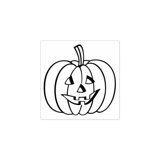 Tampons Encreurs Halloween Smiling Citrouille Fun Kids do-it-yourse (Impression)