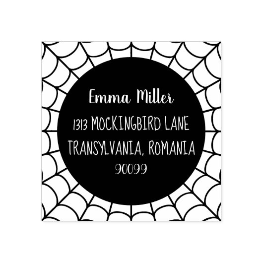 Tampons Encreurs Halloween Spider Web (Impression)