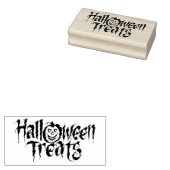 Tampons Encreurs Halloween traite le timbre d'art silhouette (Tamponné)