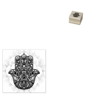 Tampons Encreurs Hamsa Fatma Main Psychedelic Art