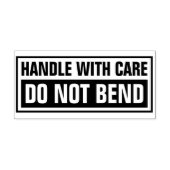Tampons Encreurs Handle avec soin ne se plier pas (Impression)
