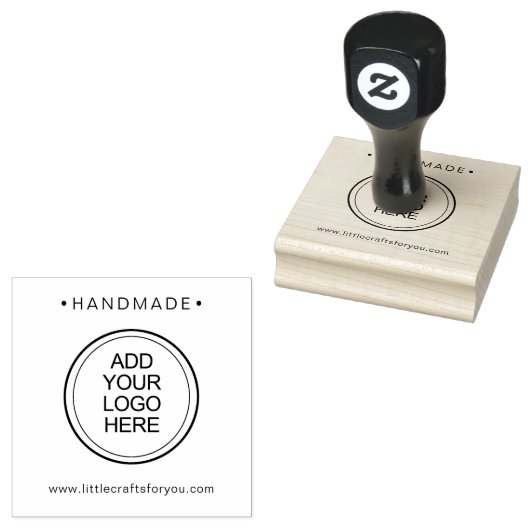 Tampons Encreurs Handmade Add Your Logo Custom (Tamponné)