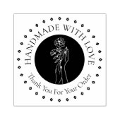 Tampons Encreurs HandMade With Love Thank You (Impression)