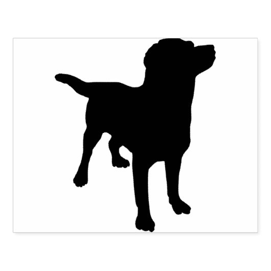 Tampons Encreurs Happy Labrador Retriever Cabber Timbre (Impression)