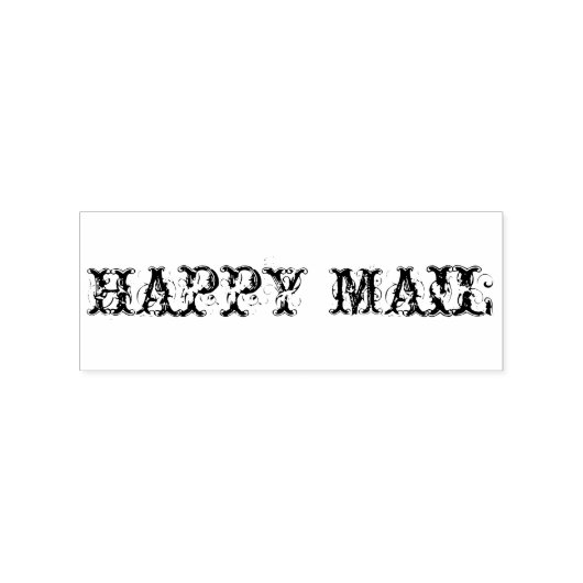 Tampons Encreurs Happy mail tampon, happy mail, do-it-yourself, art (Impression)