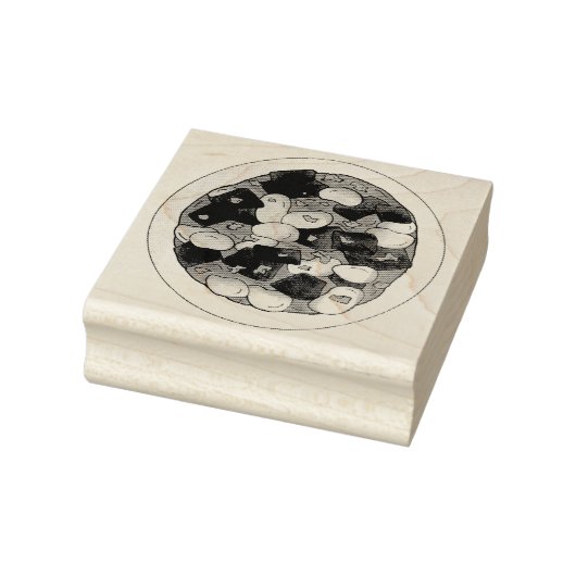 Tampons Encreurs Haricots à queue large Stew Nourriture jamaïcaine (Tampon)