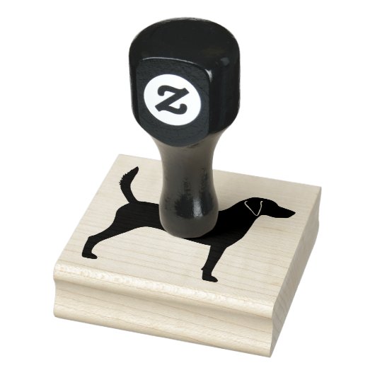 Tampons Encreurs Harrier Chien race Silhouette (Tampon)