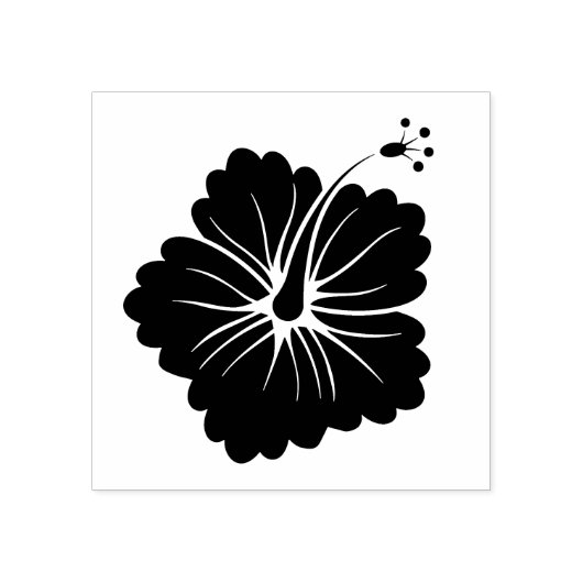 Tampons Encreurs Hawaiian Hibiscus Fleur Blossom Hawaii Tropical (Impression)