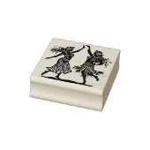 Tampons Encreurs Hawaiian Hula Dancer Girls Rubber Stamp (Tampon)