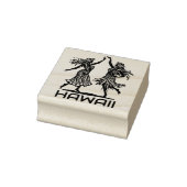 Tampons Encreurs Hawaiian Hula Dancer Girls Rubber Stamp (Tampon)