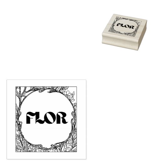 Tampons Encreurs Heaven Botanical Florist Stamp (Tamponné)