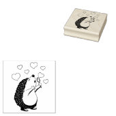 Tampons Encreurs Hérisson et coeur (Tamponné)