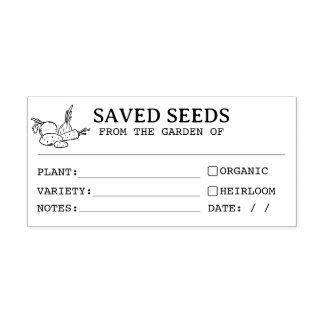 Tampons Encreurs Hérloom Seed Saver Packet