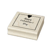 Tampons Encreurs Heureuse Sainte-Valentin avec coeur (Tampon)