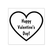 Tampons Encreurs HEUREUSE SAINTE-VALENTIN ! Coeur mignon simple (Impression)