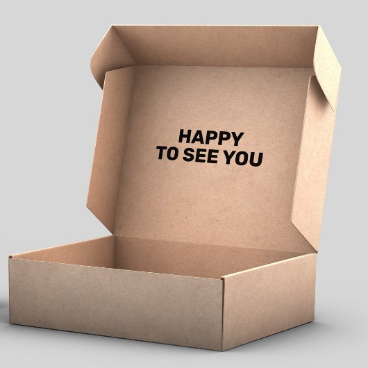 Tampons Encreurs Heureux de vous voir, Packaging