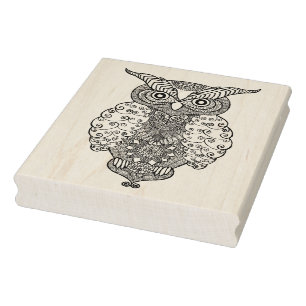 Tampons Encreurs Hibou de griffonnage