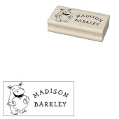 Tampons Encreurs Hippo Kid's mignon Valentine's Day Nom (Tamponné)