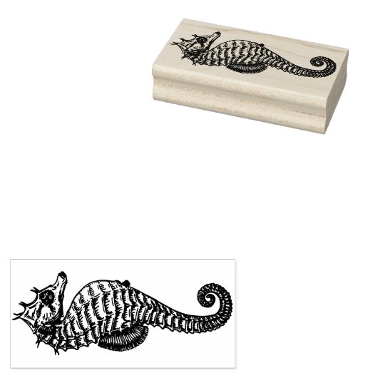 Tampons Encreurs Hippocampe en herbe (Tamponné)