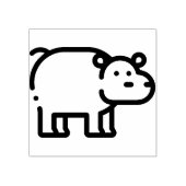 Tampons Encreurs Hippopotame (Impression)