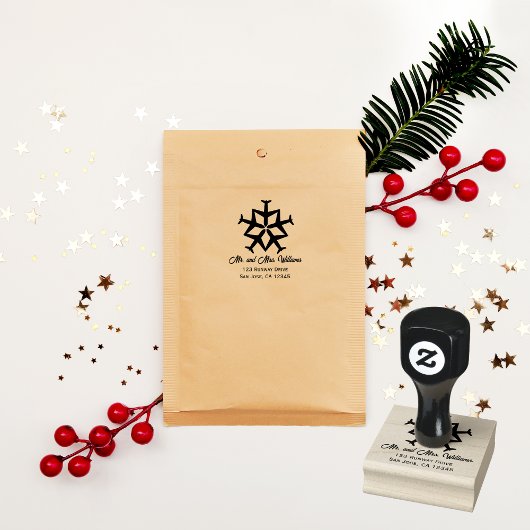 Tampons Encreurs Hiver Noël Avion Snowflake Cool Aviation