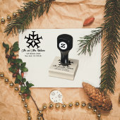 Tampons Encreurs Hiver Noël Avion Snowflake Cool Aviation