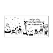 Tampons Encreurs Holly Jolly Cute Animaux d'hiver Enseignant (Impression)