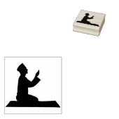 Tampons Encreurs homme offrant des prières timbre d'art (Tamponné)