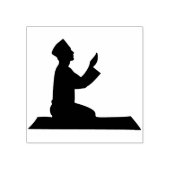 Tampons Encreurs homme offrant des prières timbre d'art (Impression)