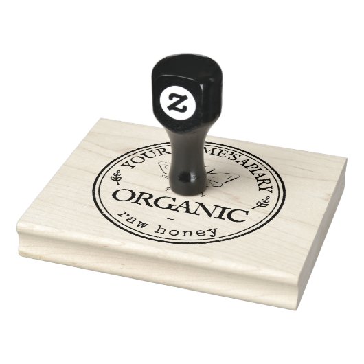 Tampons Encreurs Honey Bee Logo Personnalisé Timbre En Caoutchouc P (Tampon)