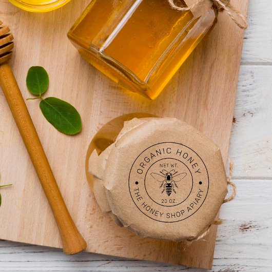 Tampons Encreurs Honey Jar | Honeybee Honeypeb Bee Apiary