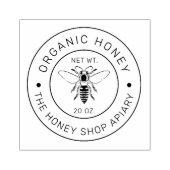 Tampons Encreurs Honey Jar | Honeybee Honeypeb Bee Apiary (Impression)