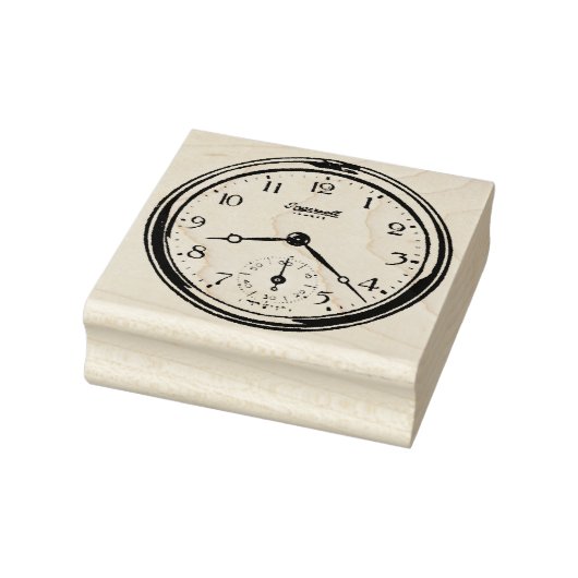Tampons Encreurs horloge de gravure vintage (Tampon)