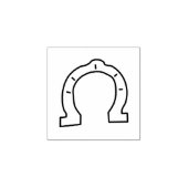 Tampons Encreurs Horse équitation Gang Horseshoe (Impression)
