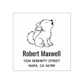 Tampons Encreurs Howling Wolf Pup Address (Impression)