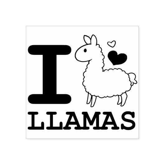 Tampons Encreurs I Llama Llamas (Impression)