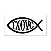 Tampons Encreurs Ichthys Christian Symbol (Impression)