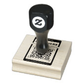 Tampons Encreurs Icône mobile code QR scannez-moi manuel de mainten (Tampon)