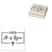 Tampons Encreurs Il Est Ressuscité Timbre En Caoutchouc De Pâques (Tamponné)