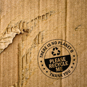 Tampons Encreurs Il n'y a pas de planète B, Recycle-moi, Merci