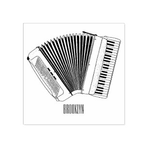 Tampons Encreurs Illustration d'accordion