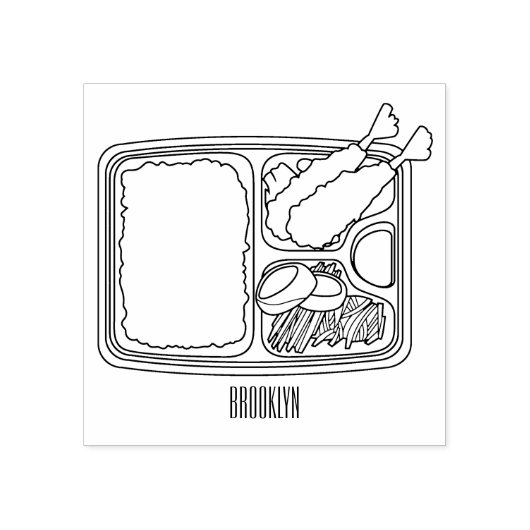 Tampons Encreurs Illustration de Bento (Impression)